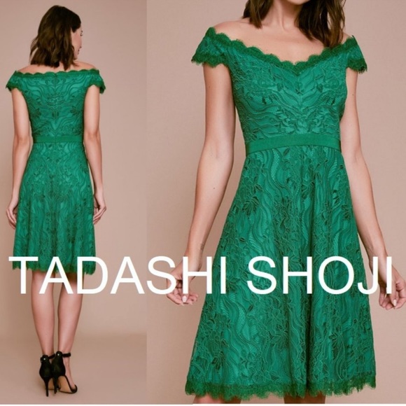Tadashi Shoji green lace dress - threedaughtersproperties.com Tadashi Shoji green lace dress - threedaughtersproperties.com